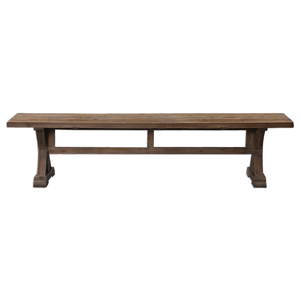 Uttermost Accent Furniture - Benches Stratford Salvaged Wood Bench
