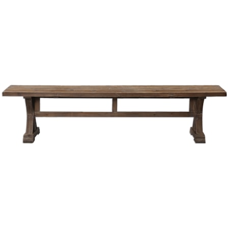 Stratford Salvaged Wood Bench