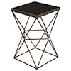 Uttermost Accent Furniture - Occasional Tables Uberto Caged Frame Accent Table