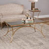 Uttermost Accent Furniture - Occasional Tables Alayna Gold Coffee Table
