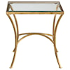 Uttermost Accent Furniture - Occasional Tables Alayna Gold End Table