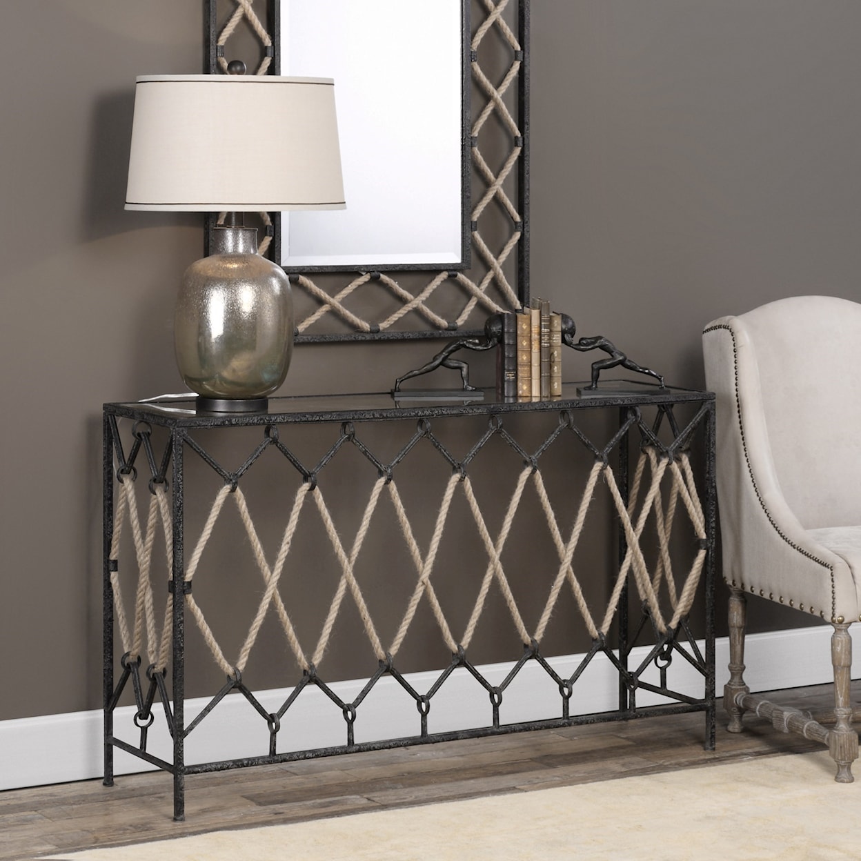 Uttermost Accent Furniture - Occasional Tables Darya Console Table