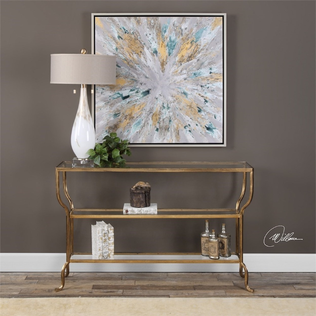 Uttermost Accent Furniture - Occasional Tables Deline Console Table
