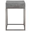 Uttermost Accent Furniture - Occasional Tables Jude Concrete Accent Table
