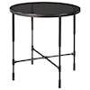 Uttermost Accent Furniture - Occasional Tables Vande Aged Steel Accent Table