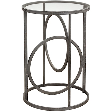 Lucien Iron Accent Table