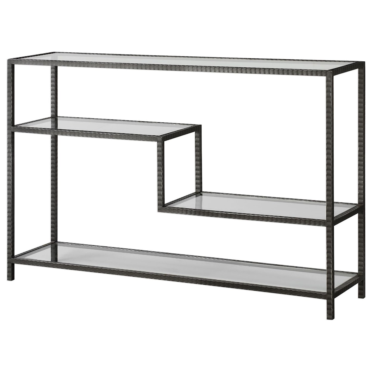 Uttermost Accent Furniture - Occasional Tables Leo Industrial Console Table