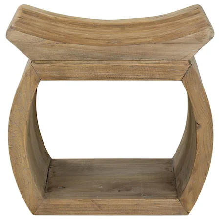 Connor Elm Accent Stool