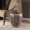 Uttermost Accent Furniture - Occasional Tables Neith Metal Drum Accent Table