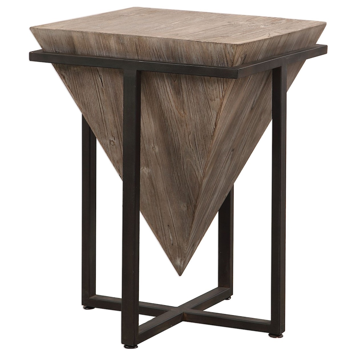 Uttermost Accent Furniture - Occasional Tables Bertrand Wood Accent Table