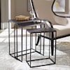 Uttermost Accent Furniture - Occasional Tables Coreene Iron Nesting Tables S/3