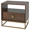 Uttermost Accent Furniture - Occasional Tables Bexley Walnut Side Table