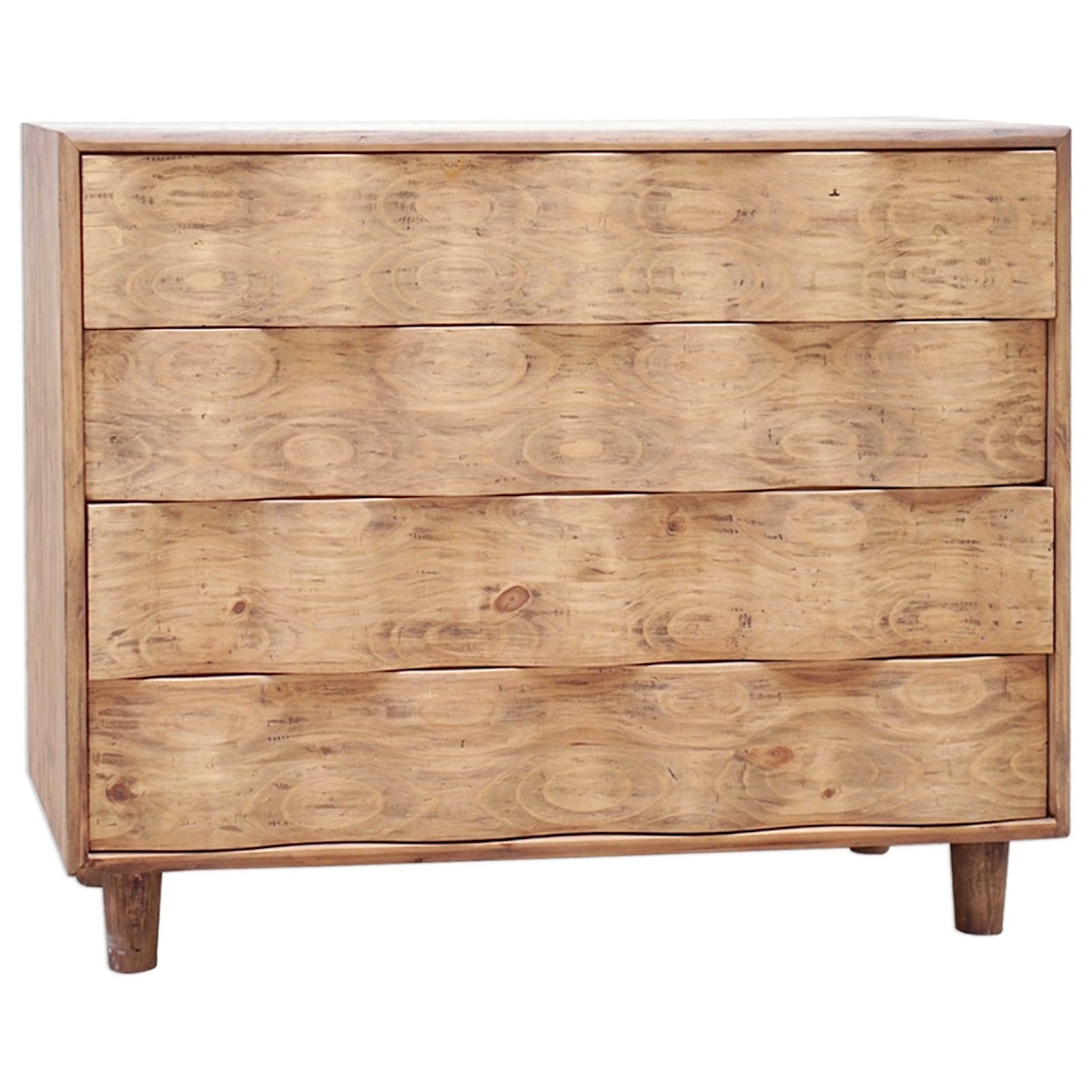 Uttermost Accent Furniture - Chests Crawford Light Oak Accent Chest