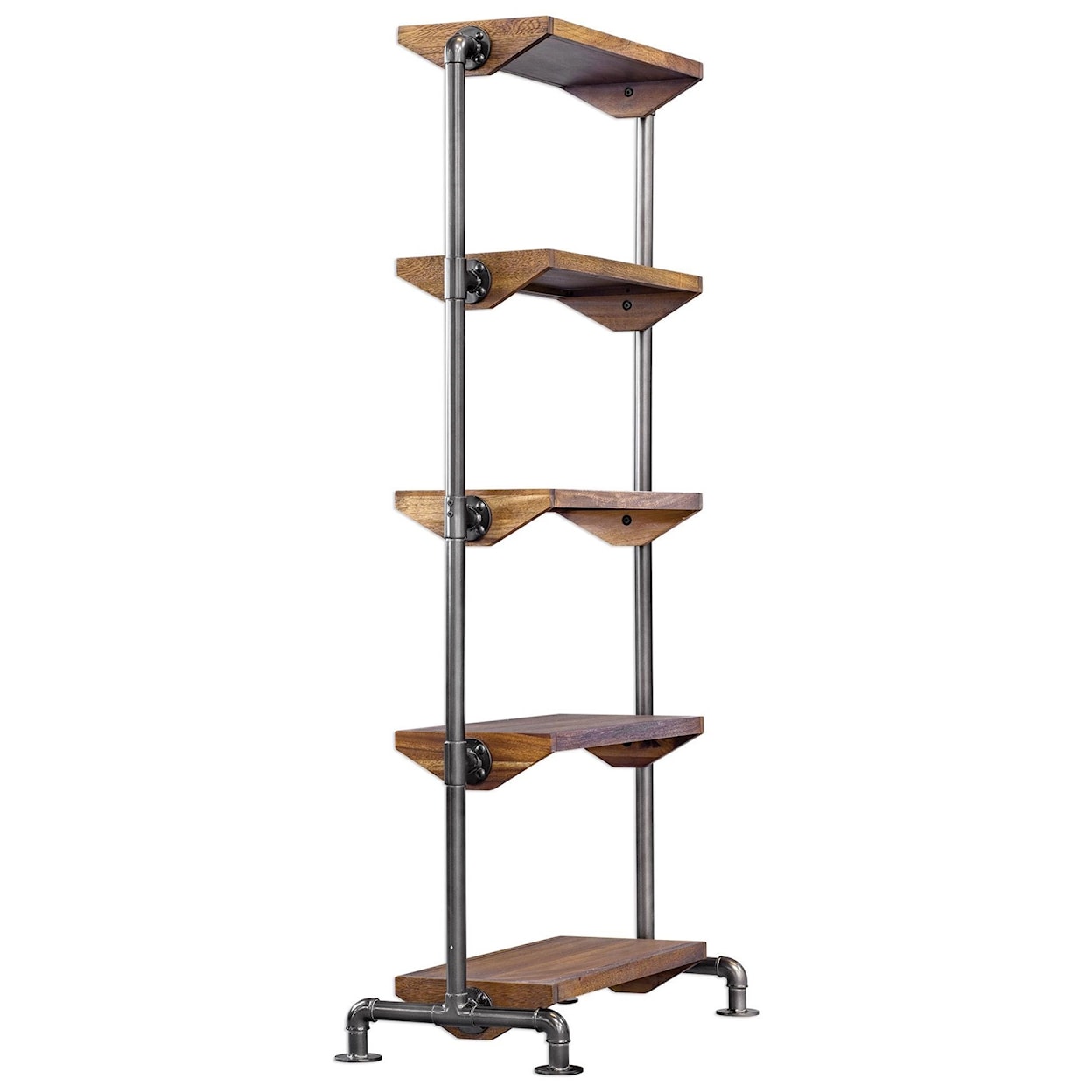 Uttermost Accent Furniture - Bookcases Rhordyn Industrial Etagere