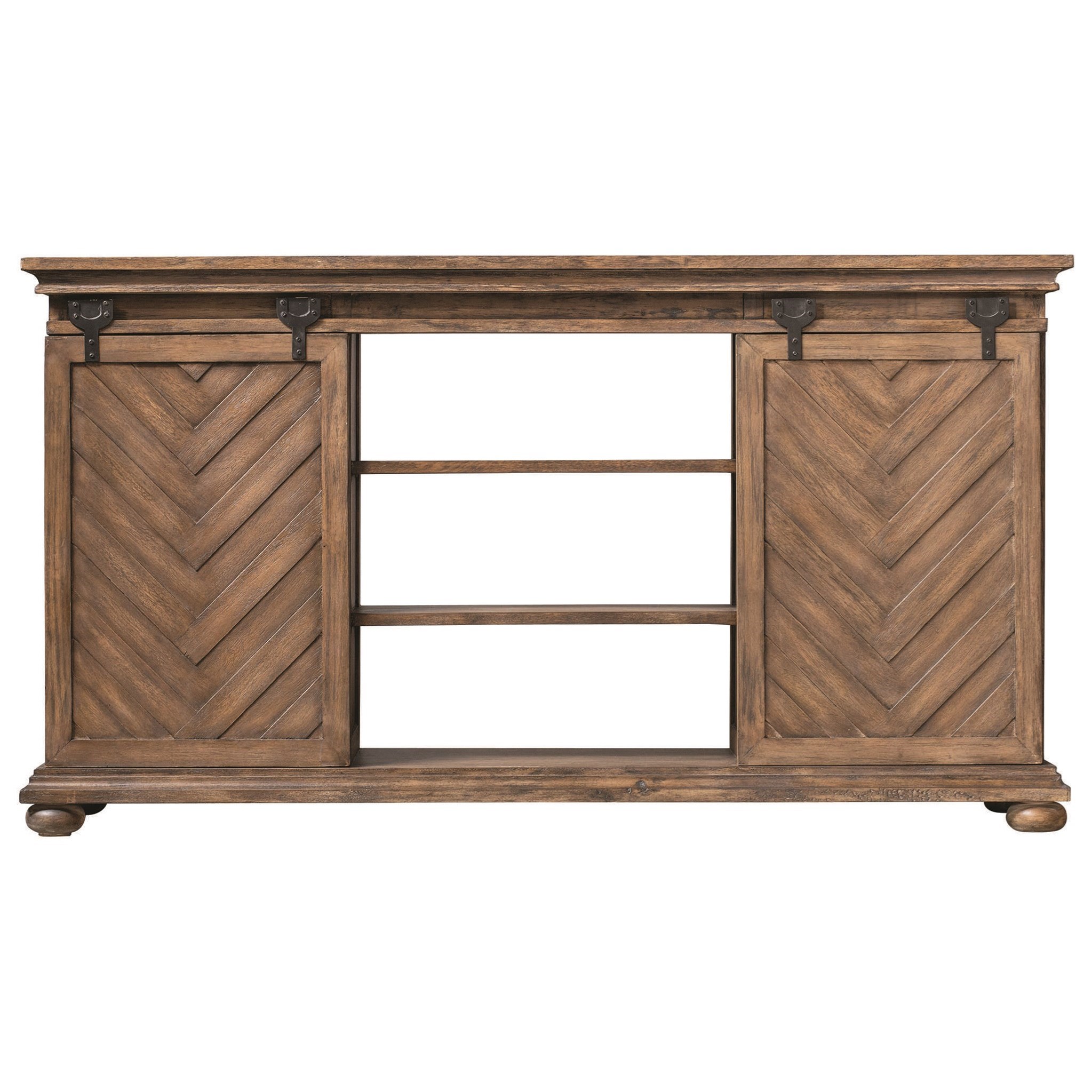 Primalia Barn Door Media Console