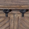 Uttermost Accent Furniture Primalia Barn Door Media Console