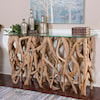 Uttermost Accent Furniture - Occasional Tables Teak Wood Console