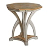 Uttermost Accent Furniture - Occasional Tables Ranen Aged White Accent Table