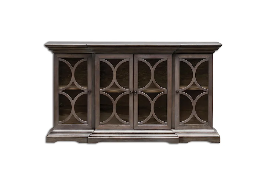 Accent Furniture - Chests Belino Wooden 4 Door Chest by Uttermost at Weinberger's Furniture