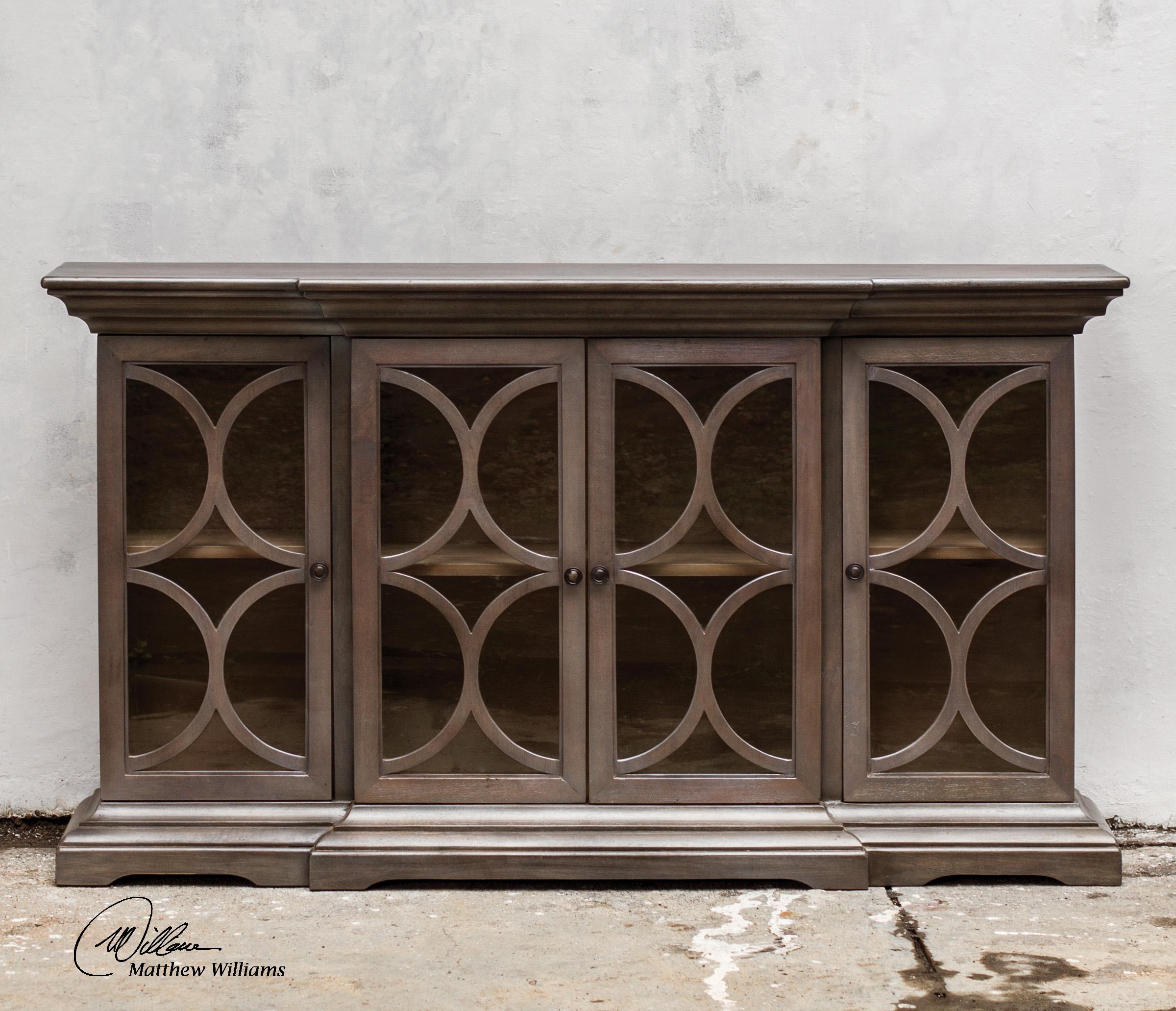 Belino Wooden 4 Door Chest