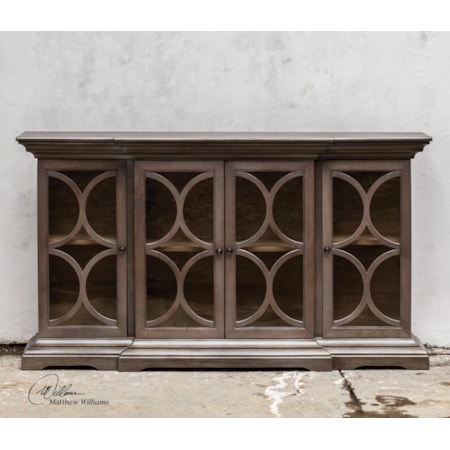 Belino Wooden 4 Door Chest