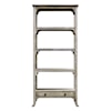 Uttermost Accent Furniture - Bookcases Bridgely Aged White Etagere