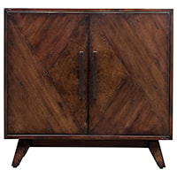 Liri Mid-Century Modern Accent Cabinet