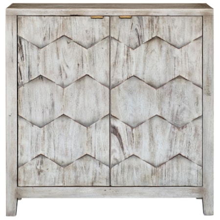 Catori Smoked Ivory Console Cabinet