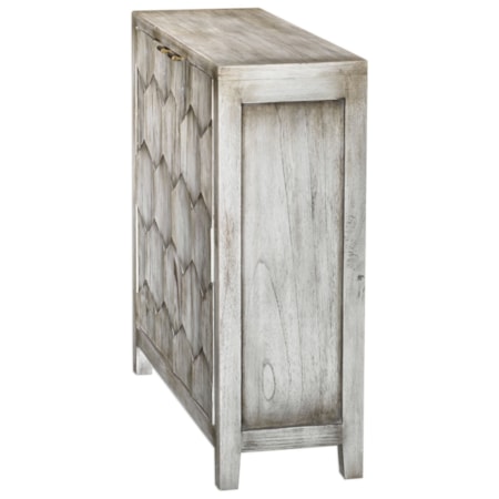 Catori Smoked Ivory Console Cabinet