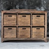 Uttermost Accent Furniture - Chests Ardusin Driftwood Hobby Cupboard