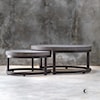 Uttermost Accent Furniture - Occasional Tables Aiyara Gray Nesting Tables, S/2