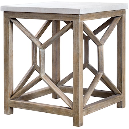 Catali Stone End Table