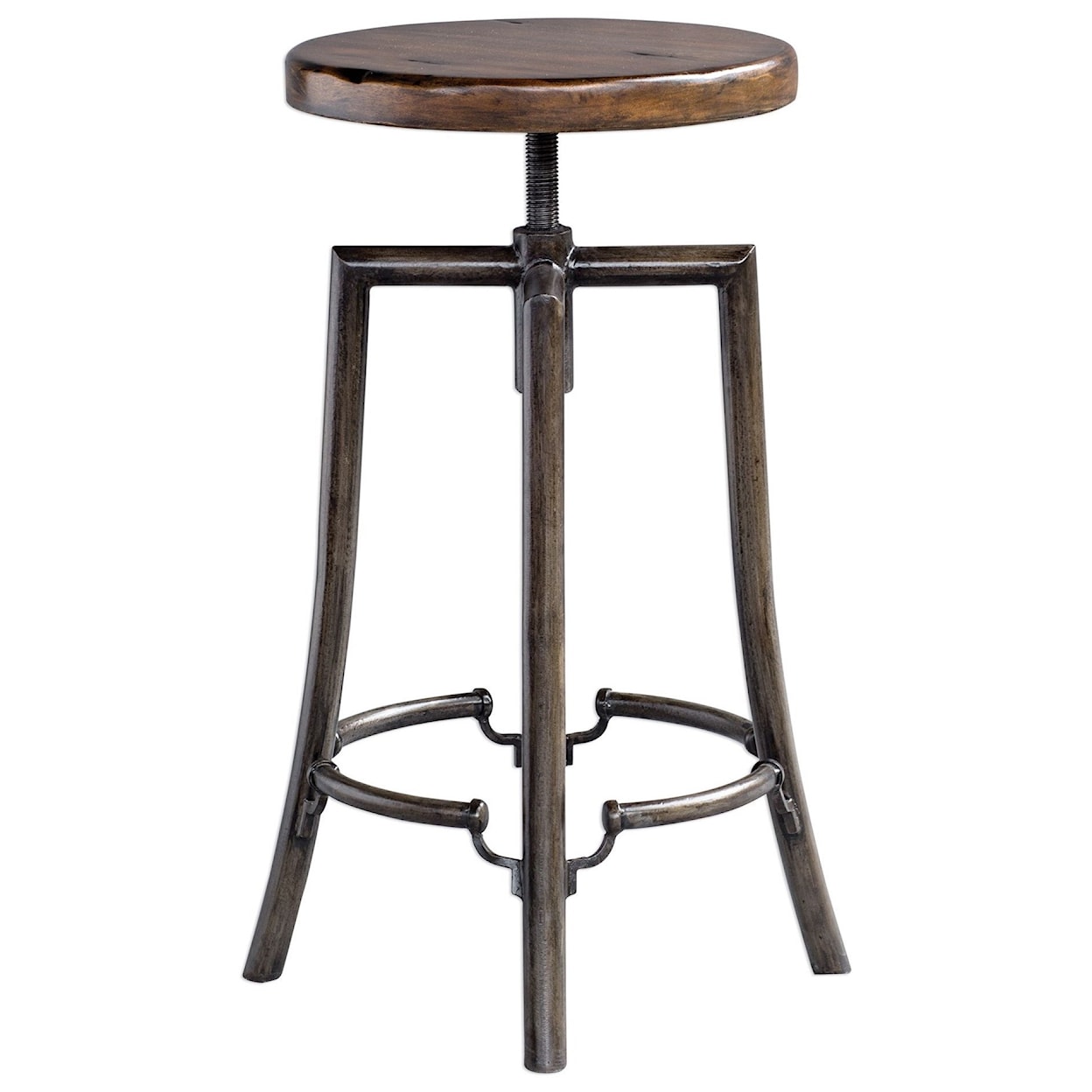 Uttermost Accent Furniture - Stools Westlyn Industrial Bar Stool