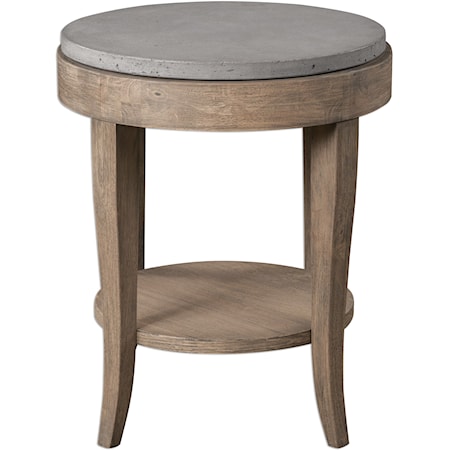 Deka Round Accent Table