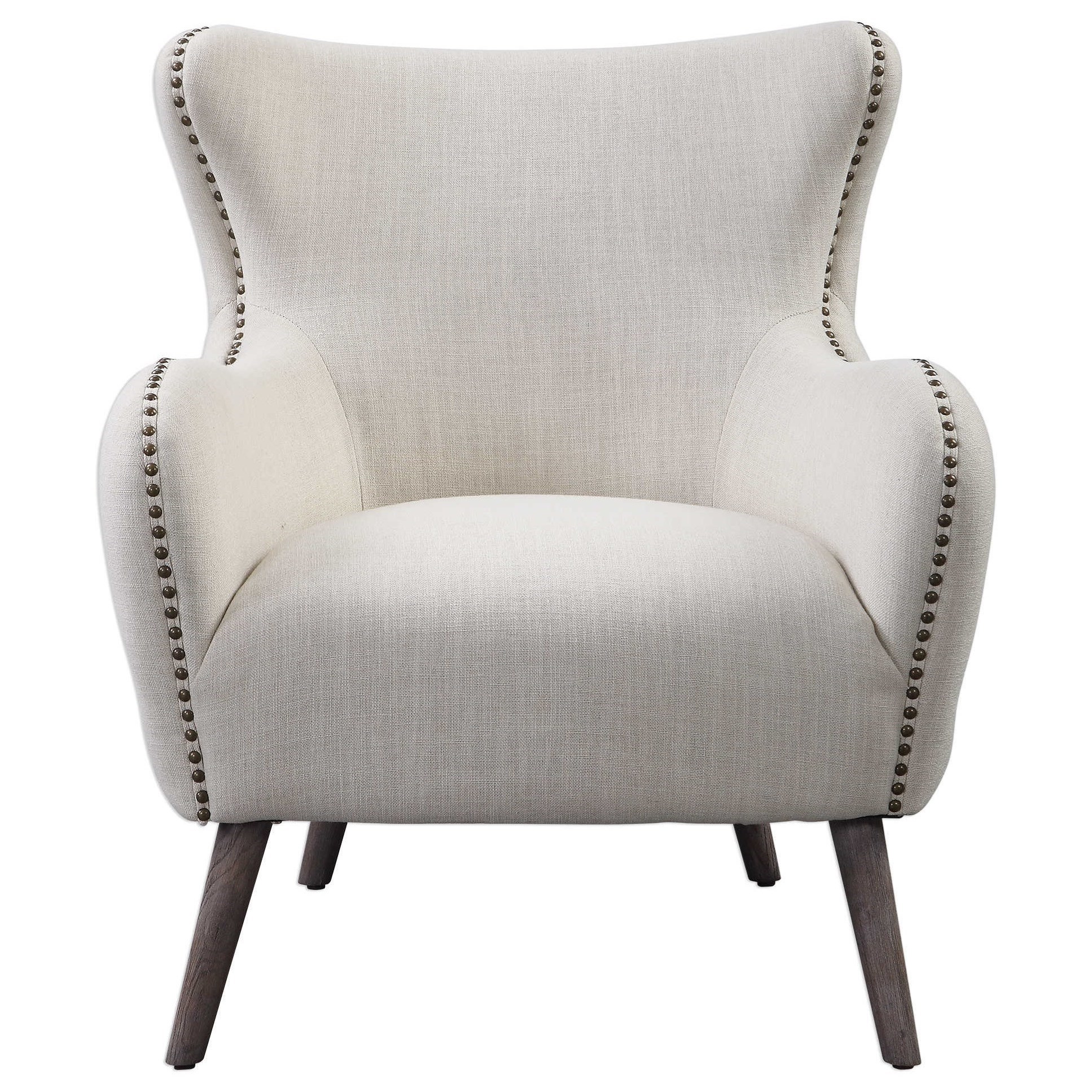 Donya Cream Accent Chair
