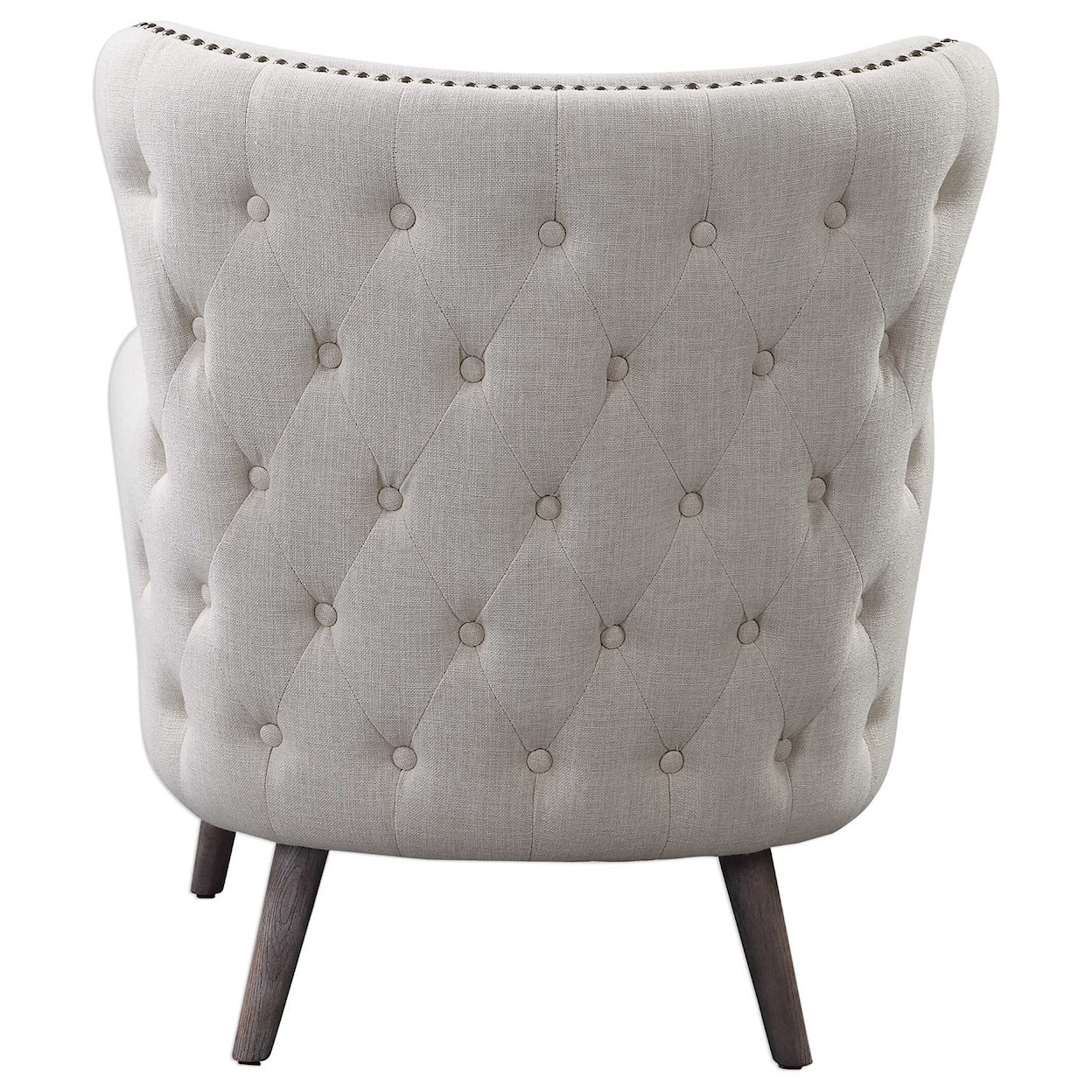 Uttermost Accent Furniture - Accent Chairs Donya Cream Accent Chair