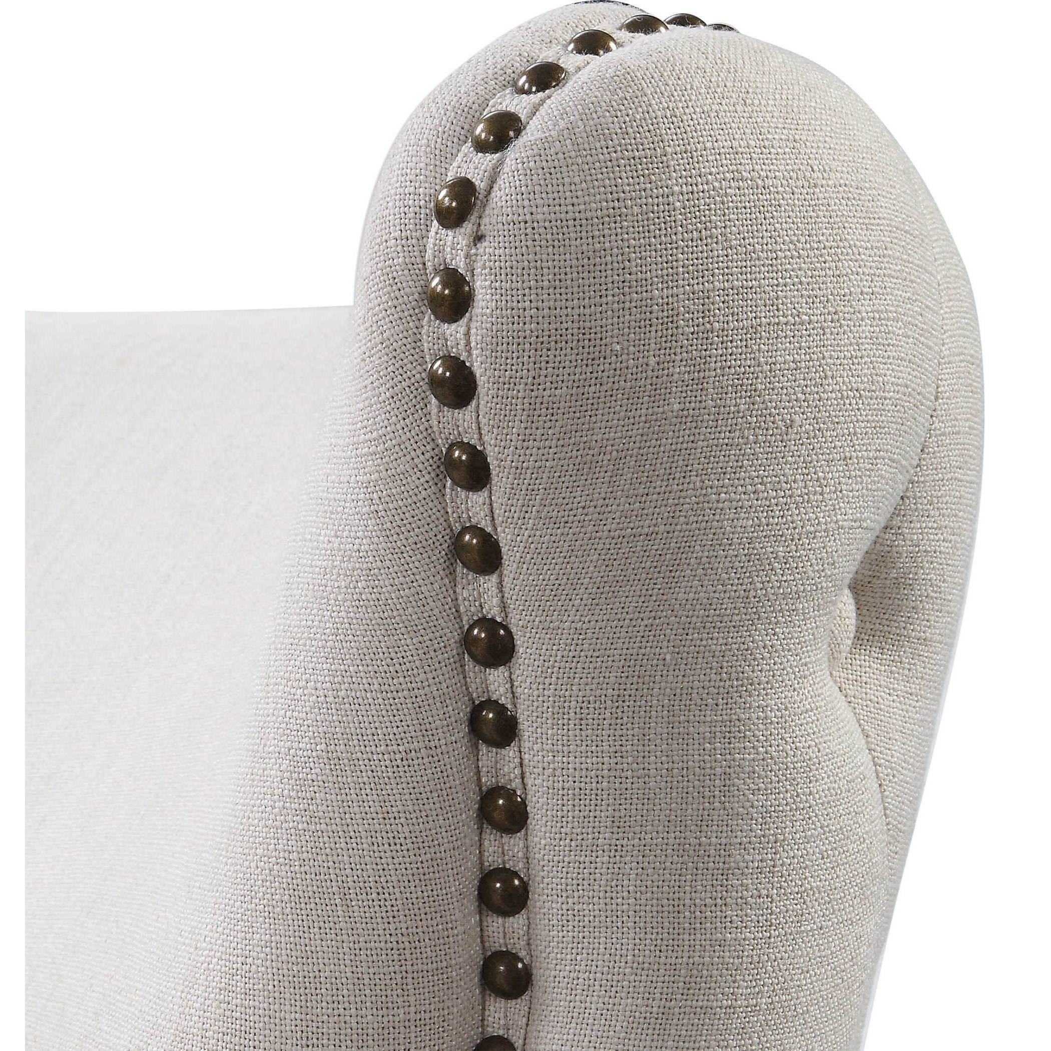 Uttermost Accent Furniture - Accent Chairs Donya Cream Accent Chair