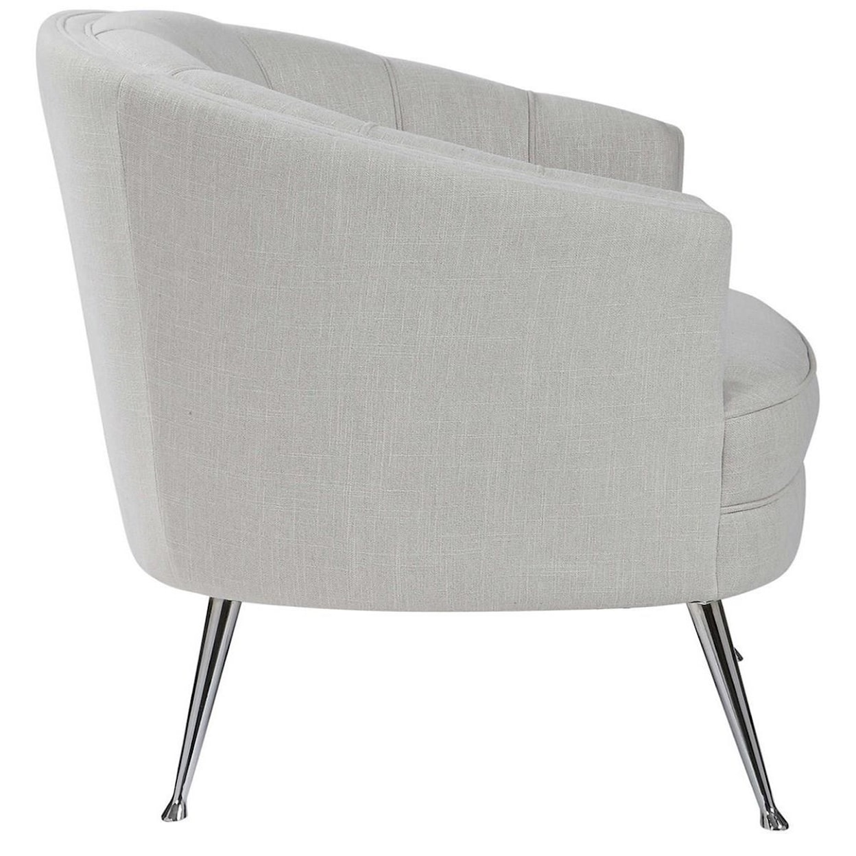 Uttermost Accent Furniture - Accent Chairs Janie Mid-Century Accent Chair