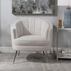 Uttermost Accent Furniture - Accent Chairs Janie Mid-Century Accent Chair