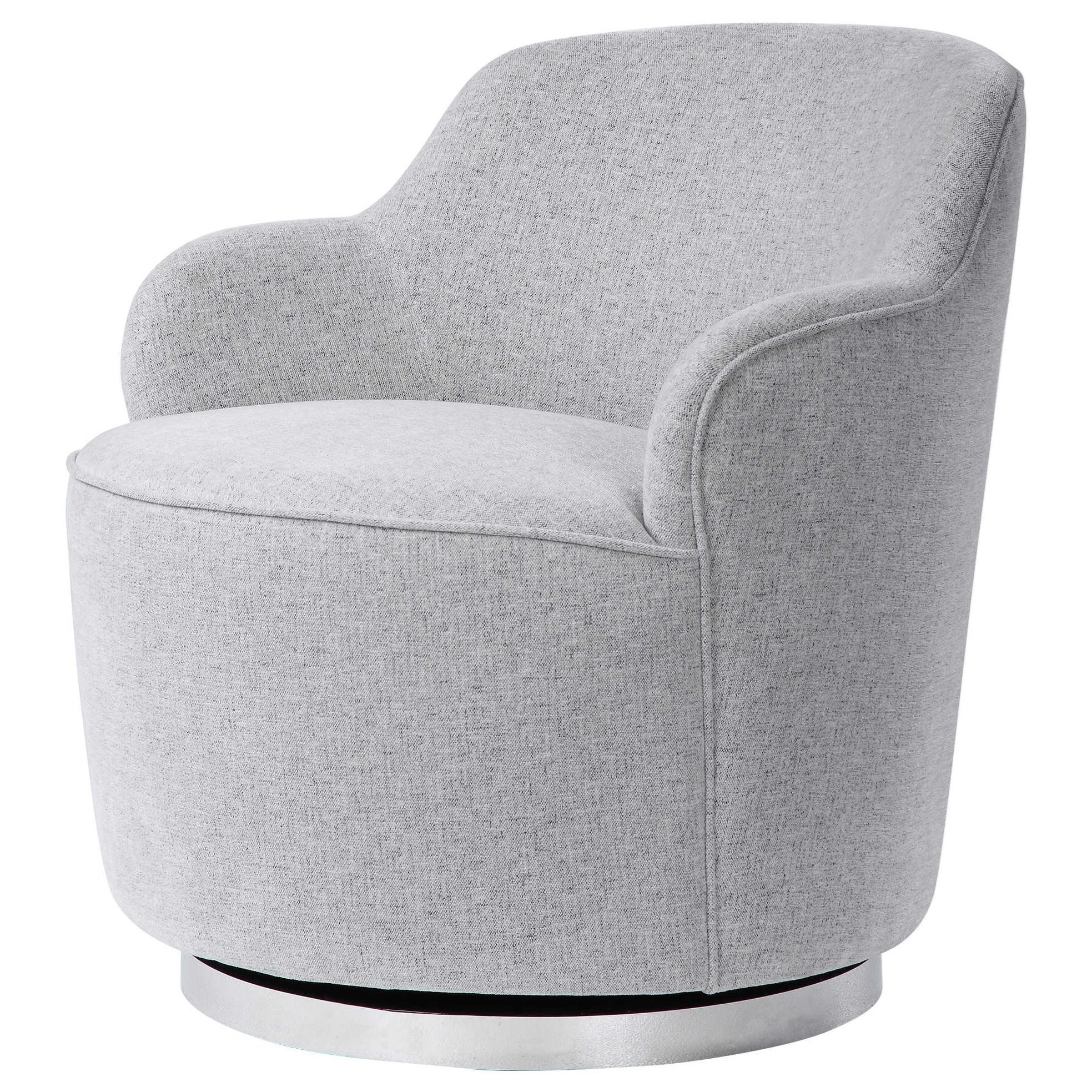 Uttermost Accent Furniture - Accent Chairs Hobart Casual Swivel Chair