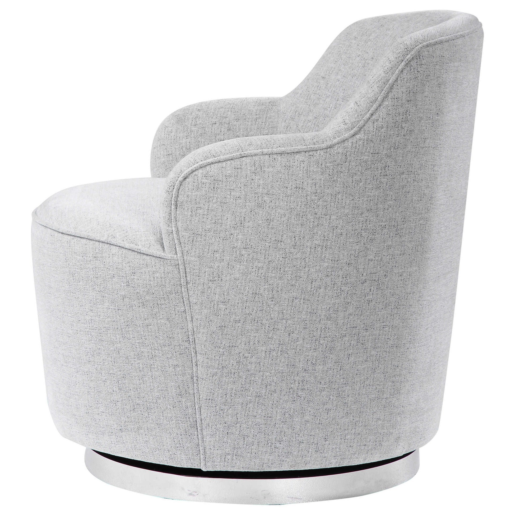 Uttermost Accent Furniture - Accent Chairs Hobart Casual Swivel Chair