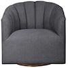 Uttermost Accent Furniture - Accent Chairs Cuthbert Modern Swivel Chair