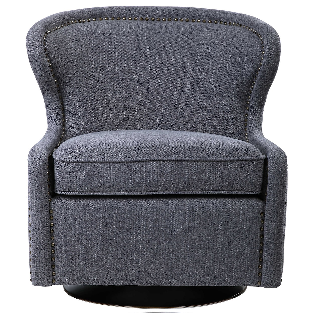 Uttermost Accent Furniture - Accent Chairs Biscay Swivel Chair