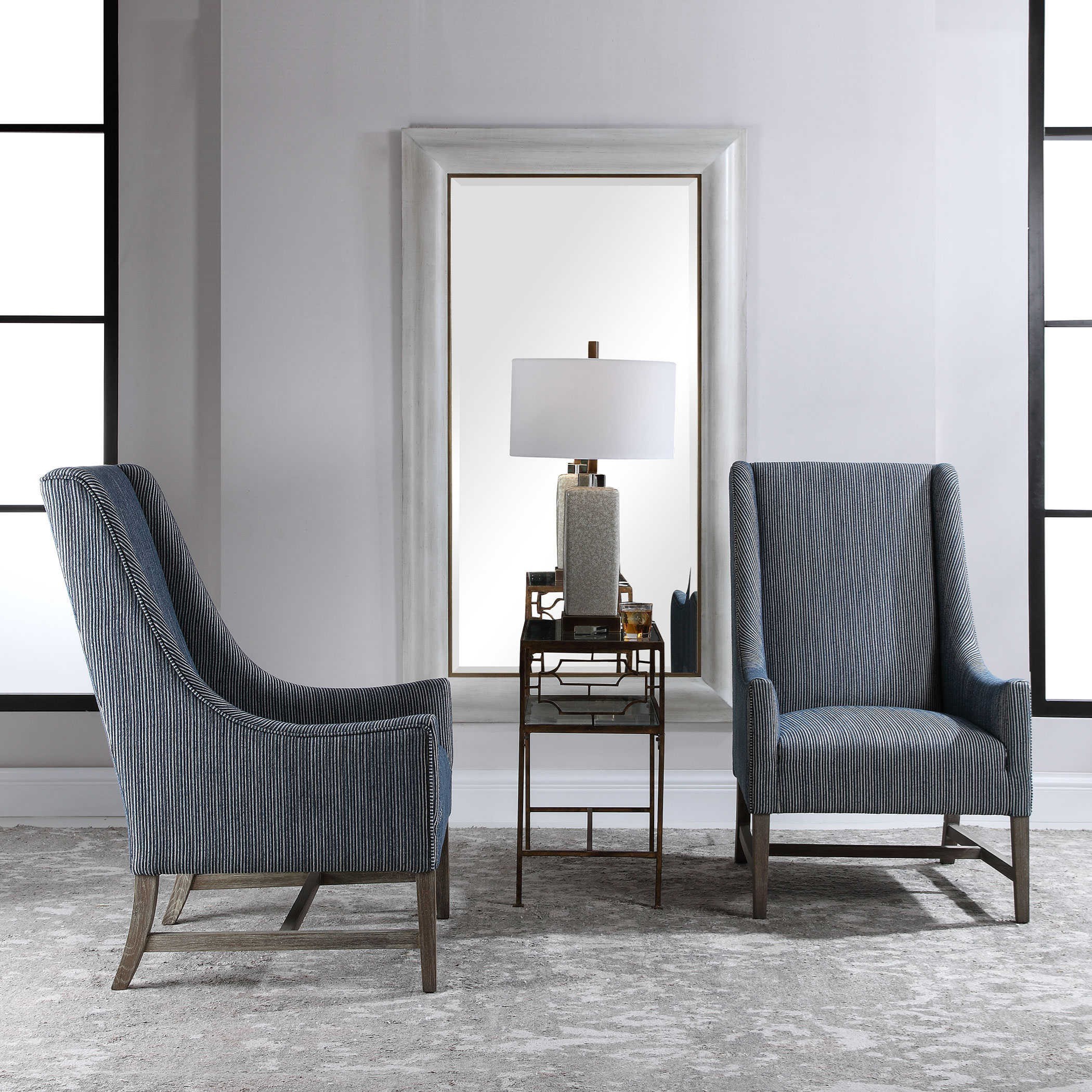 Uttermost Accent Furniture - Accent Chairs Galiot Wingback Accent Chair