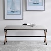 Uttermost Accent Furniture - Benches Firth Oatmeal Bench