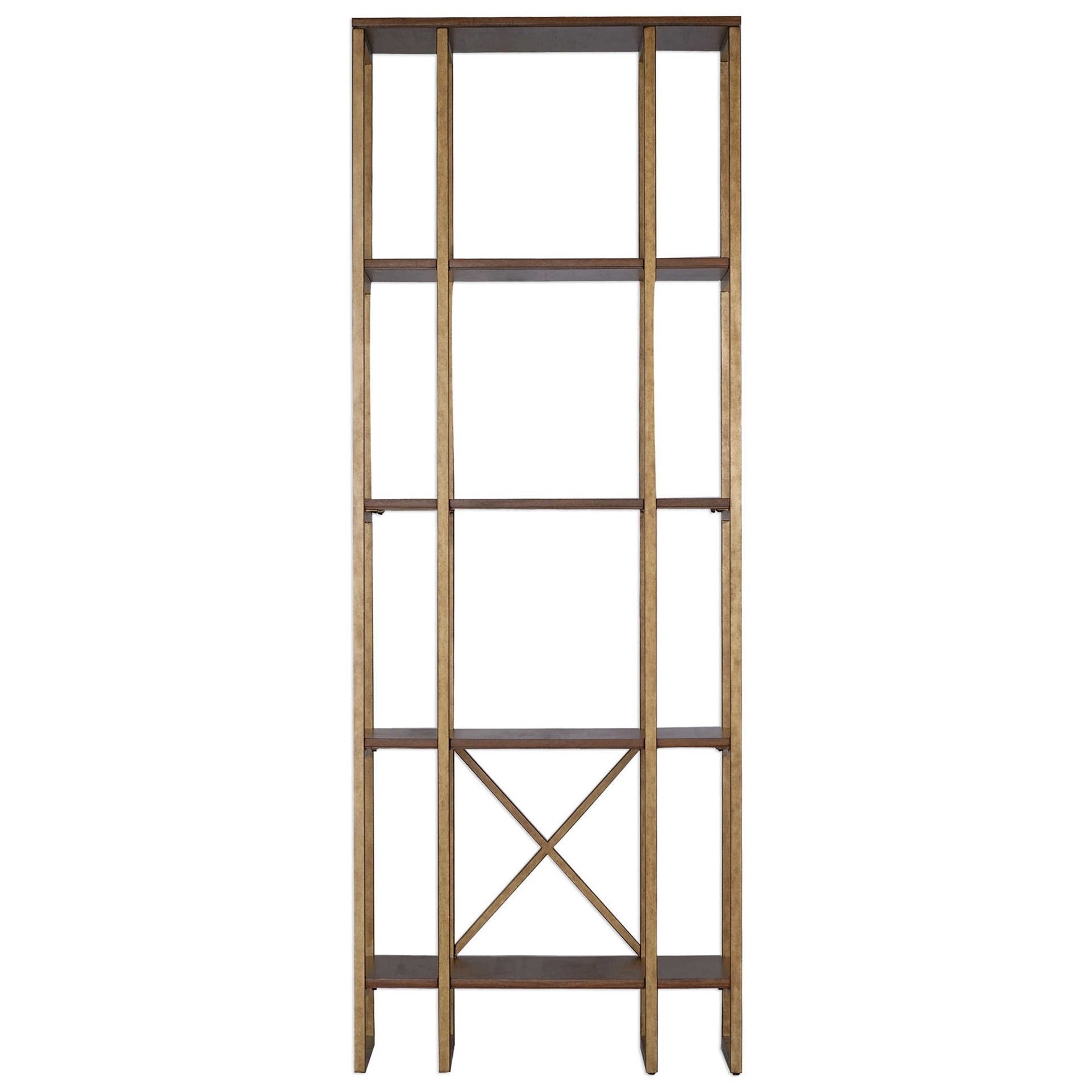 Karishma Antique Gold Etagere