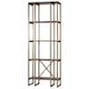 Uttermost Accent Furniture - Bookcases Karishma Antique Gold Etagere