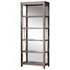 Uttermost Accent Furniture - Bookcases Delancey Weathered Oak Etagere