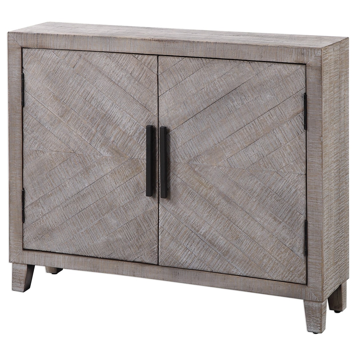 Uttermost Accent Furniture - Chests Adalind White Washed Accent Cabine