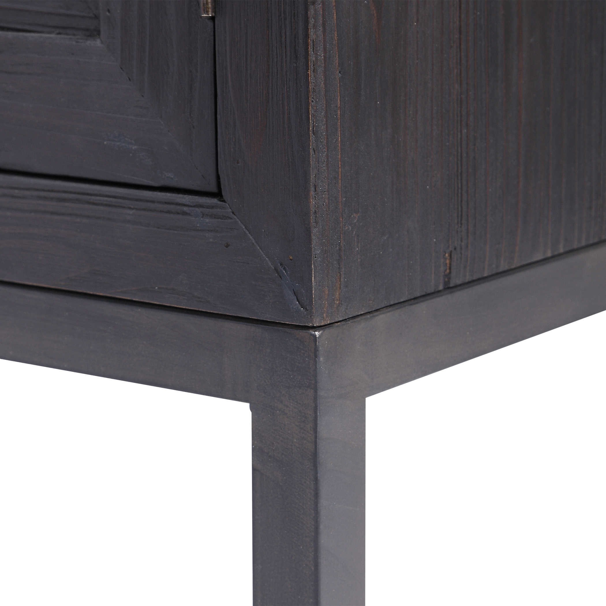 Uttermost Accent Furniture - Chests Aiken Dark Walnut 2-Door Cabinet